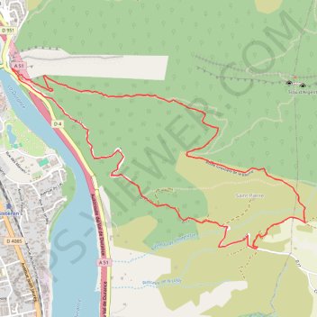 Itinéraire La Baume, distance, dénivelé, altitude, carte, profil, trace GPS