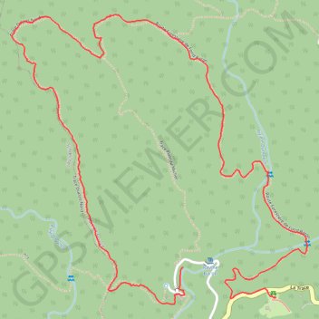 Itinéraire ⛹️ Trace Fond Barron a Absalon Nord, distance, dénivelé, altitude, carte, profil, trace GPS