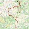 Itinéraire De Laschamps au Lac Chambon, distance, dénivelé, altitude, carte, profil, trace GPS