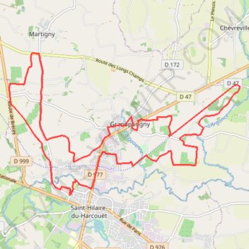 Itinéraire Petit Circuit Famille VTT, distance, dénivelé, altitude, carte, profil, trace GPS