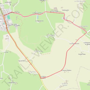 Itinéraire Circuit final Etape 3, distance, dénivelé, altitude, carte, profil, trace GPS