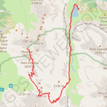 Itinéraire gps-trace-307.gpx (1), distance, dénivelé, altitude, carte, profil, trace GPS