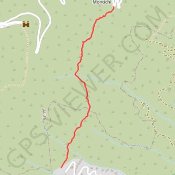 Itinéraire Les Sources de Cannettu, distance, dénivelé, altitude, carte, profil, trace GPS