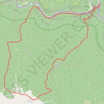 Itinéraire Le cirque de la Madeleine, distance, dénivelé, altitude, carte, profil, trace GPS