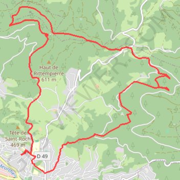 Itinéraire Celtiquemolierestdie, distance, dénivelé, altitude, carte, profil, trace GPS