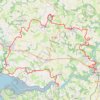 Itinéraire P6. Arzal - La Roche-Bernard, distance, dénivelé, altitude, carte, profil, trace GPS