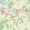 Itinéraire De Changis sur Marne à la Ferté-sous-Jouarre (77), distance, dénivelé, altitude, carte, profil, trace GPS