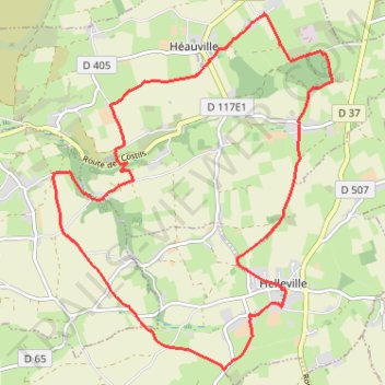 Itinéraire 1 - a2h_2025_trail_14km, distance, dénivelé, altitude, carte, profil, trace GPS