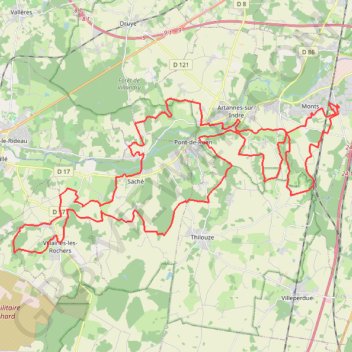 Itinéraire La vallée du lys, distance, dénivelé, altitude, carte, profil, trace GPS