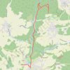 Itinéraire Gedinne - La Galette - Malvoisin - Chenai, distance, dénivelé, altitude, carte, profil, trace GPS