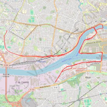 Itinéraire Course à pied, distance, dénivelé, altitude, carte, profil, trace GPS