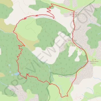 Itinéraire L'Oratoire, distance, dénivelé, altitude, carte, profil, trace GPS