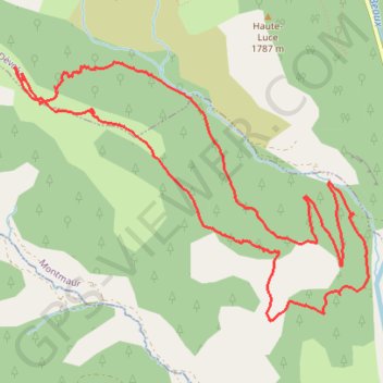 Itinéraire Crêtes de Chauvet en Dévoluy, distance, dénivelé, altitude, carte, profil, trace GPS