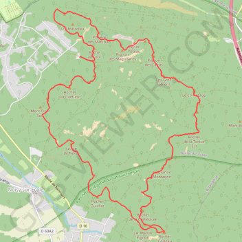 Itinéraire 25 bosses round 2, distance, dénivelé, altitude, carte, profil, trace GPS