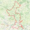 Itinéraire Tour de la Suisse Normande - 6699 - UtagawaVTT.com, distance, dénivelé, altitude, carte, profil, trace GPS