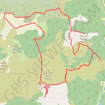Itinéraire Rocs d'Agnel et de l'Aigle, distance, dénivelé, altitude, carte, profil, trace GPS