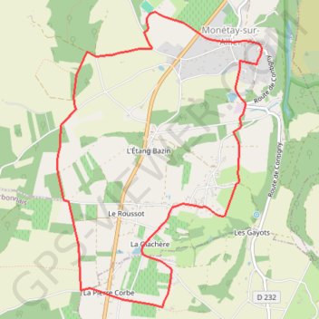 Itinéraire Les Blondeaux, distance, dénivelé, altitude, carte, profil, trace GPS