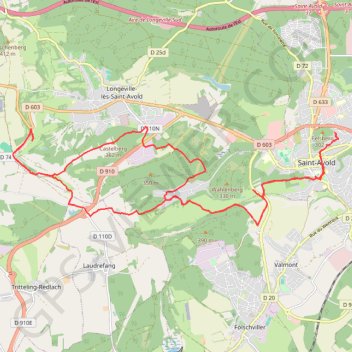 Itinéraire Dourd'Hal - Éoliennes, distance, dénivelé, altitude, carte, profil, trace GPS