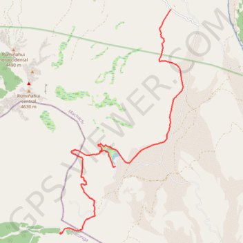 Itinéraire Sud nord coto, distance, dénivelé, altitude, carte, profil, trace GPS
