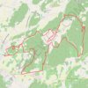 Itinéraire Trail des Truffières 2016 - Antistia - 20 km, distance, dénivelé, altitude, carte, profil, trace GPS