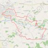 Itinéraire De Saint symphorien à Larajasse, distance, dénivelé, altitude, carte, profil, trace GPS