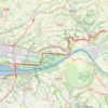 Itinéraire La Frenaye - Honfleur, distance, dénivelé, altitude, carte, profil, trace GPS