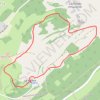 Itinéraire La Perdrix - Hauterive-la-Fresse, distance, dénivelé, altitude, carte, profil, trace GPS