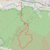 Itinéraire Mont Cyr par Vigie Retour par col Sabatier source des Eaux-Vives, distance, dénivelé, altitude, carte, profil, trace GPS