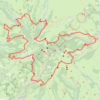 Itinéraire GR400 Tour des Volcans du Cantal (2020), distance, dénivelé, altitude, carte, profil, trace GPS