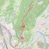 Itinéraire mont-rachais-depuis-jardin-des-dauphins-grenoble, distance, dénivelé, altitude, carte, profil, trace GPS