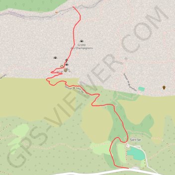 Itinéraire Saint Ser, distance, dénivelé, altitude, carte, profil, trace GPS