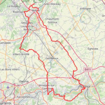 Itinéraire Track-2023_09_30 - Cycle2LiveAgain, distance, dénivelé, altitude, carte, profil, trace GPS