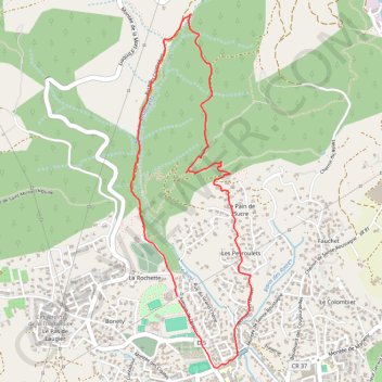 Itinéraire Manosque - Le Pain de Sucre, distance, dénivelé, altitude, carte, profil, trace GPS