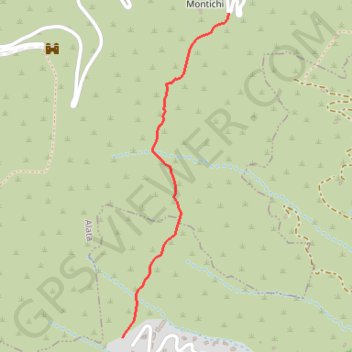 Itinéraire Les Sources de Cannettu, distance, dénivelé, altitude, carte, profil, trace GPS