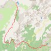 Itinéraire Du refuge d'Asinau au refuge d'I Paliri, distance, dénivelé, altitude, carte, profil, trace GPS