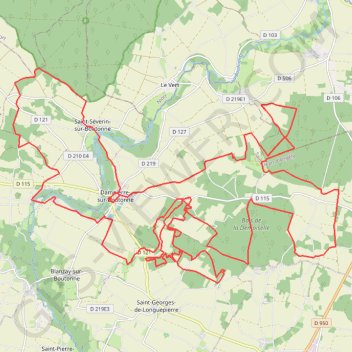 Itinéraire Dampierre, distance, dénivelé, altitude, carte, profil, trace GPS