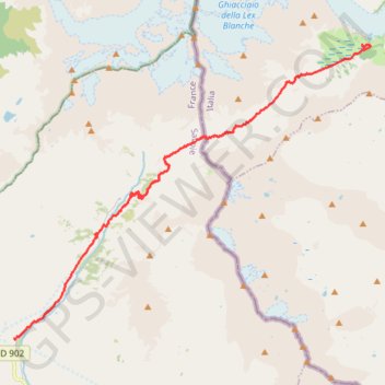 Itinéraire azMRs, distance, dénivelé, altitude, carte, profil, trace GPS