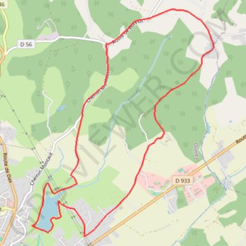 Itinéraire Orthez - Laqueyre, distance, dénivelé, altitude, carte, profil, trace GPS
