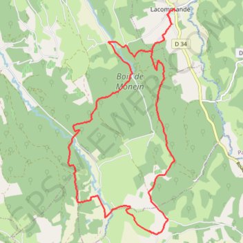 Itinéraire 10-Sur la voie d'Arles, distance, dénivelé, altitude, carte, profil, trace GPS