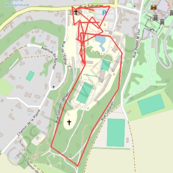 Itinéraire OISE VERTE ET BLEU, distance, dénivelé, altitude, carte, profil, trace GPS