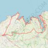 Itinéraire 2 - Parcours 200K, distance, dénivelé, altitude, carte, profil, trace GPS