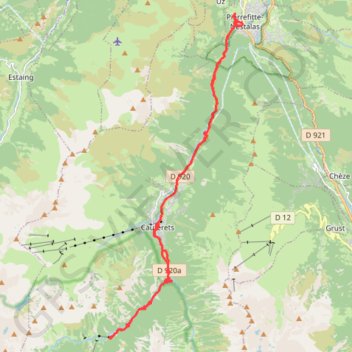 Itinéraire Cycling 8/10/20 8:25 am, distance, dénivelé, altitude, carte, profil, trace GPS