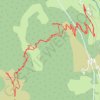 Itinéraire La Cristallère et le col de la Coumette depuis Bérat du Bas, distance, dénivelé, altitude, carte, profil, trace GPS