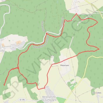 Itinéraire Circuit du chasseur, distance, dénivelé, altitude, carte, profil, trace GPS