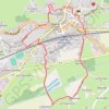 Itinéraire À la découverte de la ville - Sillé-le-Guillaume, distance, dénivelé, altitude, carte, profil, trace GPS