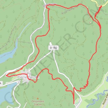 Itinéraire Col de la Chapelotte, distance, dénivelé, altitude, carte, profil, trace GPS
