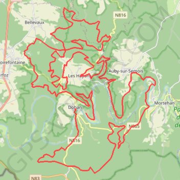 Itinéraire Rando raid des sorcières, distance, dénivelé, altitude, carte, profil, trace GPS