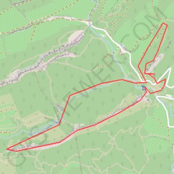 Itinéraire Dentelles de Montmirail - Le Clapis, distance, dénivelé, altitude, carte, profil, trace GPS