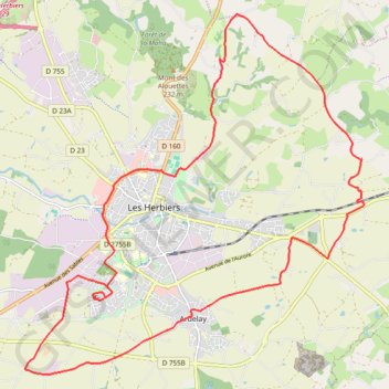 Itinéraire Le Mont des Alouettes, distance, dénivelé, altitude, carte, profil, trace GPS