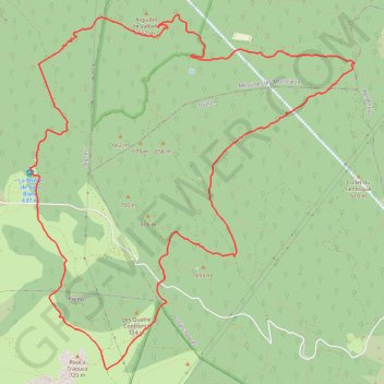 Itinéraire SIOU BLANC, distance, dénivelé, altitude, carte, profil, trace GPS